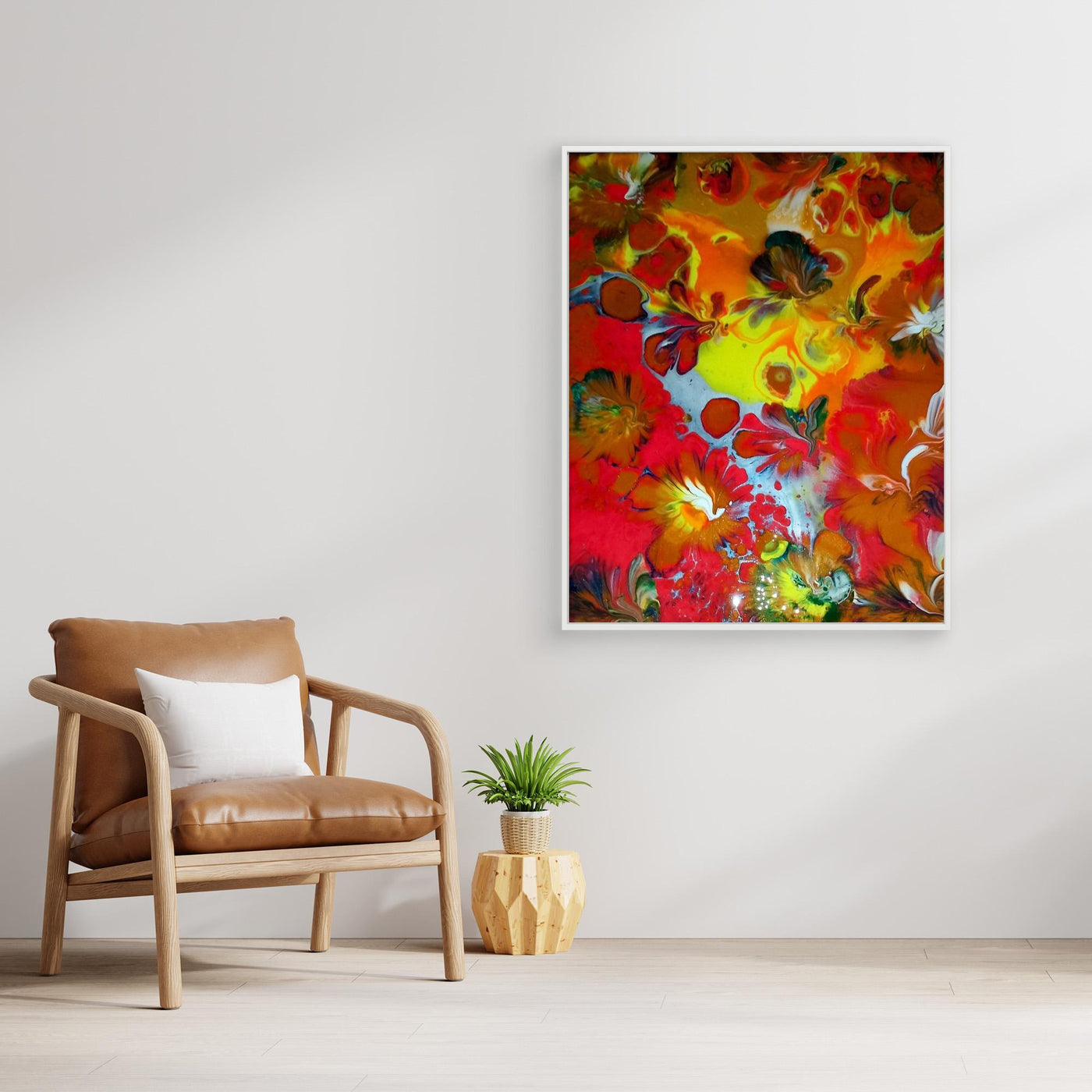 LUMINOUS FLORAL TAPESTRY 