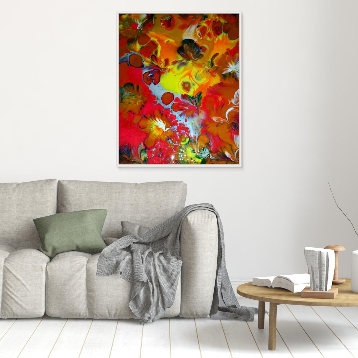 LUMINOUS FLORAL TAPESTRY 